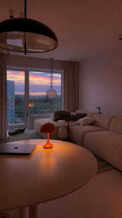 SUNSET LAMP — La Lámpara que Convierte tu Cuarto en un Atardecer