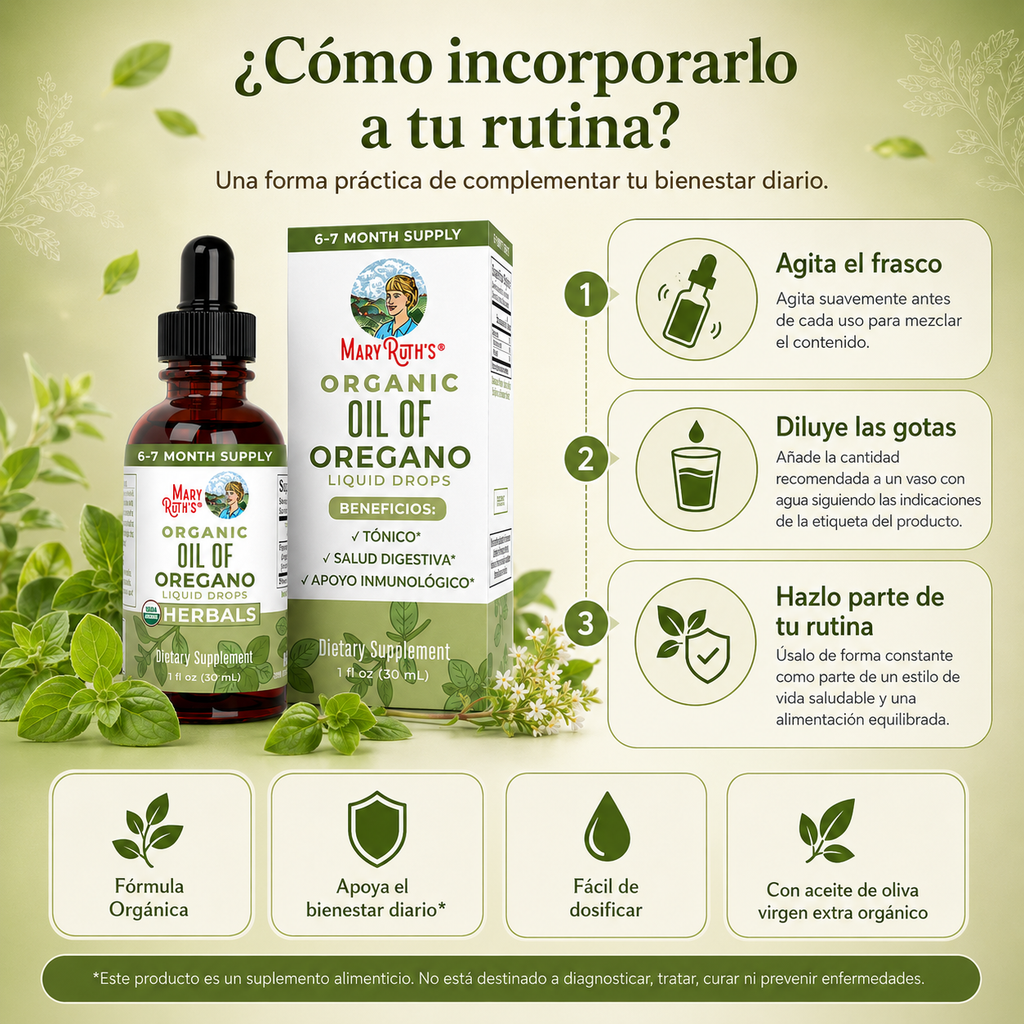 GOTAS DE OREGANO MARY RUTH