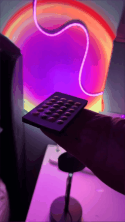 SUNSET LAMP — La Lámpara que Convierte tu Cuarto en un Atardecer