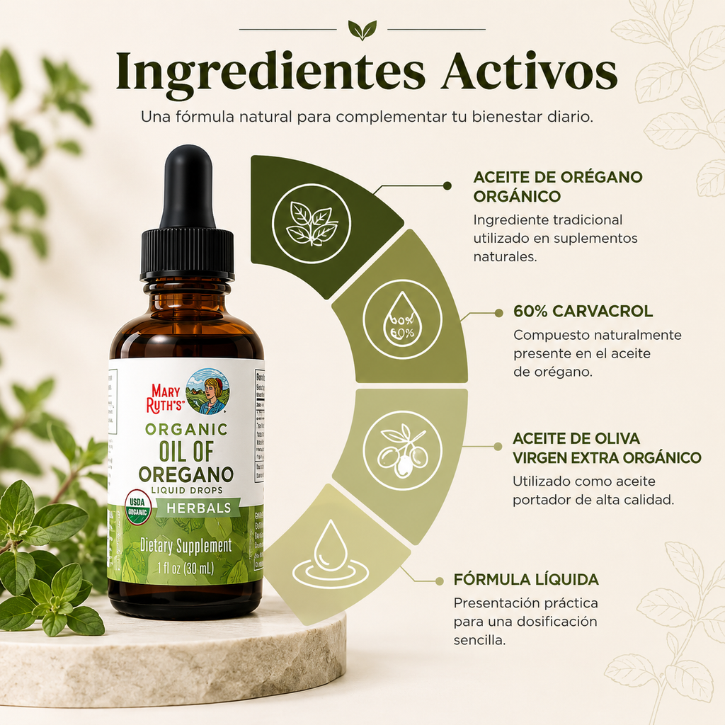 GOTAS DE OREGANO MARY RUTH
