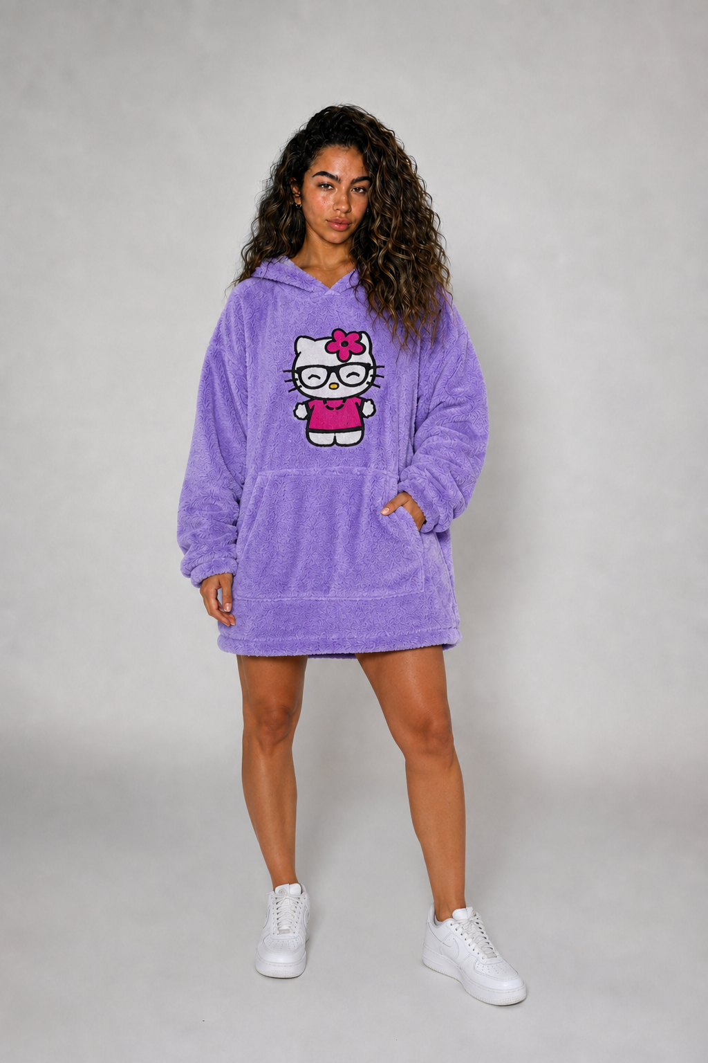 Hoodie Térmico Oversize — Bordado
