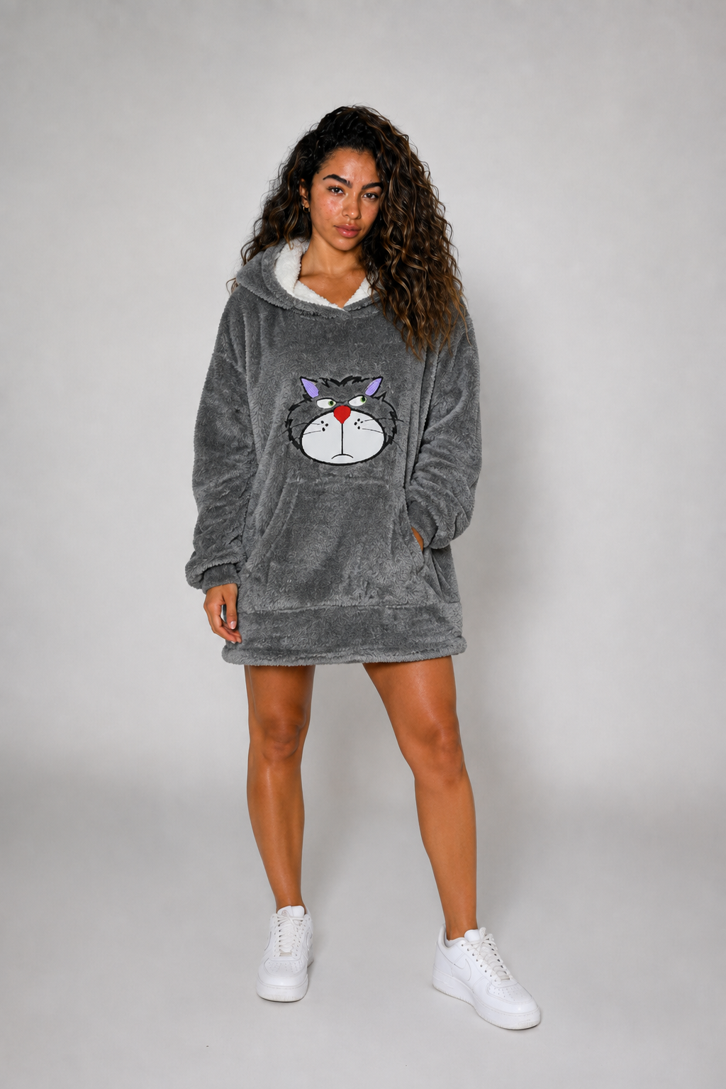 Hoodie Térmico Oversize — Bordado